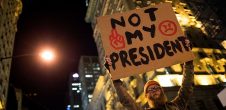 Thousands Protest Trump's Election Amid Climate Fears and Allegations of "Professional Activism"