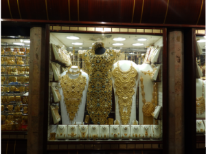 Dubai Gold Market -Gold Dress