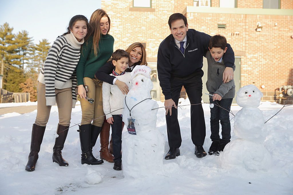 Marco Rubio Wife and Kids