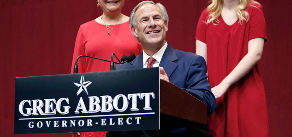 Texas Governor Greg Abbott