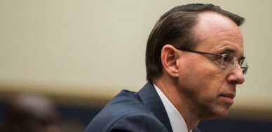 Rod Rosenstein's Political Inclination