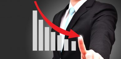 Management guys report financial revenue of company in downside trends